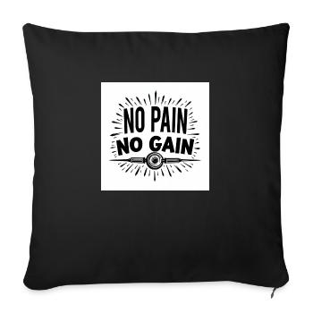 Flux Dev A highcontrast black and white motivat - Sofakissenbezug 45 x 45 cm - Schwarz - Vorne
