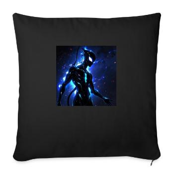 Leonardo Anime XL In the darkness of the cosmos - Sofakissenbezug 45 x 45 cm - Schwarz - Vorne