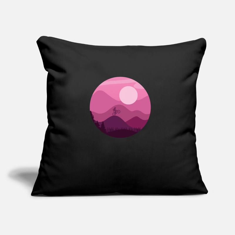 Mountain Biker Sofa pillowcase 17,3'' x 17,3'' (45 x 45 cm)