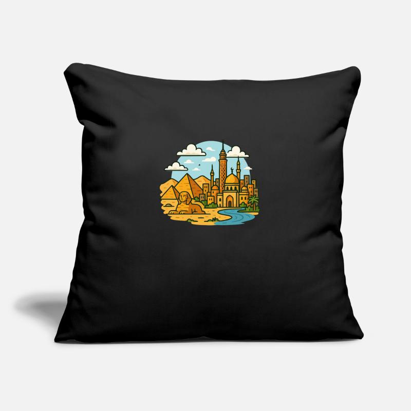 Le Caire Le Caire Housse de coussin décorative 45 x 45 cm