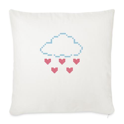 Wolke Pixelherz - Sofakissenbezug 45 x 45 cm
