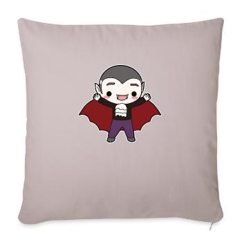 Vampire - Sofa pillowcase 17,3'' x 17,3'' (45 x 45 cm) - light taupe - Front
