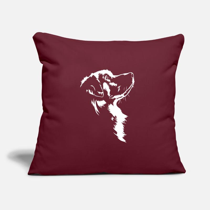 Bouvier des Pyrénées Chiens Grands Pyrénées Wilsigns Housse de coussin décorative 45 x 45 cm