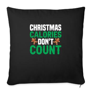 hahwiefunny Plan de travail 1 - Housse de coussin décorative 45 x 45 cm - noir - Devant