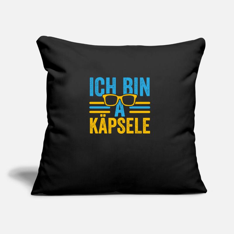 ICH BIN A KÄPSELE by The Manzanita´s Sofakissenbezug 45 x 45 cm