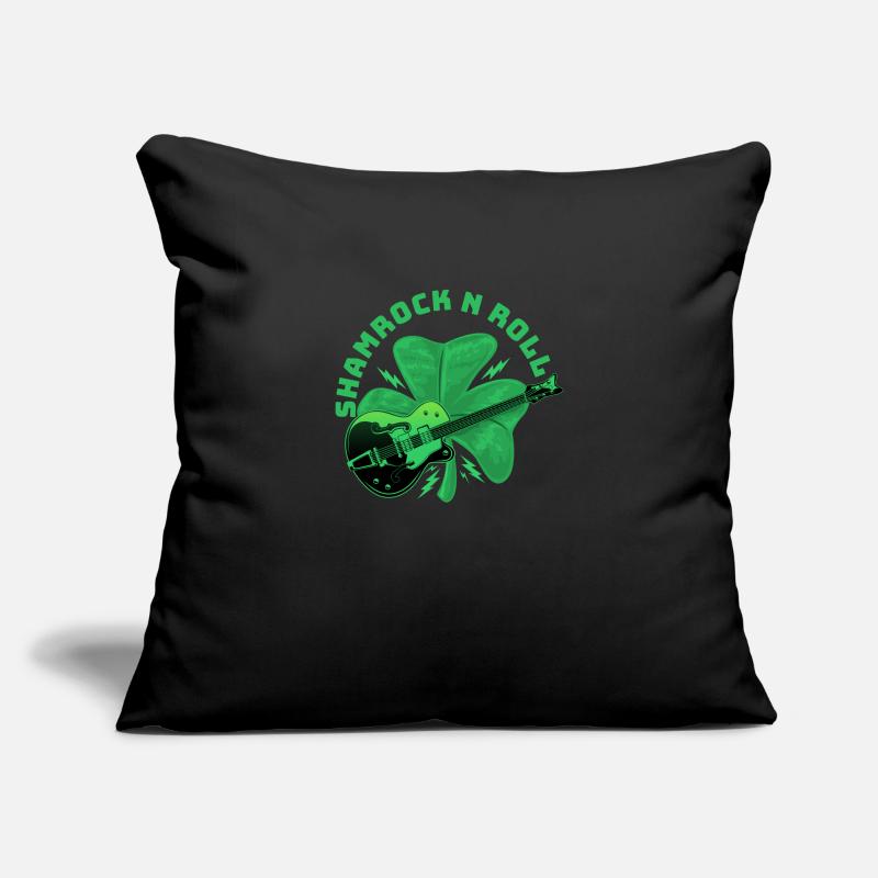shamrock n roll Sofa pillowcase 17,3'' x 17,3'' (45 x 45 cm)