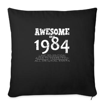 1984 - Legendary 40th Anniversary - Sofa pillowcase 17,3'' x 17,3'' (45 x 45 cm) - black - Front