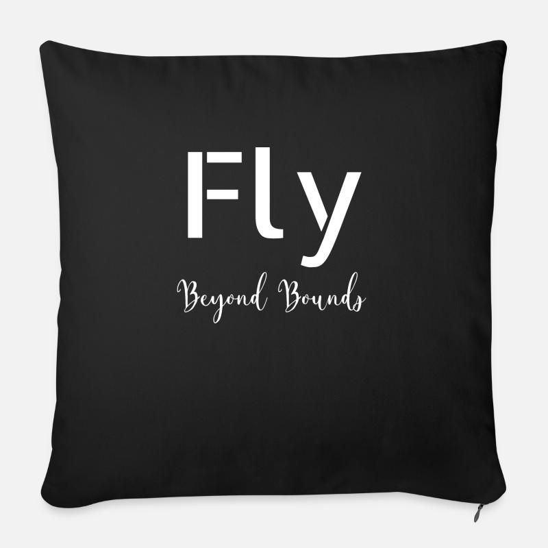 funny sayings creative thinking present idea - Sofakissenbezug 45 x 45 cm - Schwarz