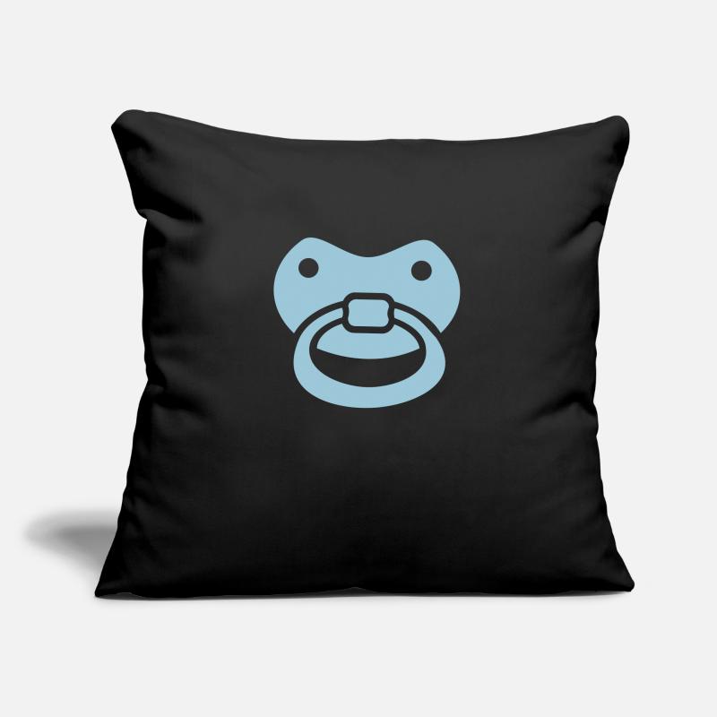 Schnuller / Baby soother (b, 1c) Sofakissenbezug 45 x 45 cm