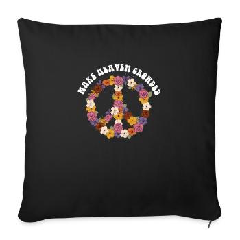 Church Religion Catholic Catholic Jesus Christ - Sofa pillowcase 17,3'' x 17,3'' (45 x 45 cm) - black - Front