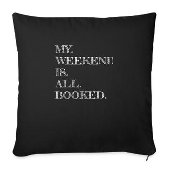 Films inspirants pour les meilleurs lecteurs fréquents - Housse de coussin décorative 45 x 45 cm - noir - Devant