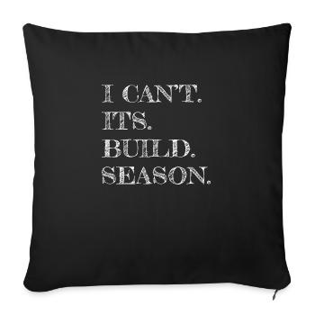 biomedical engineering bot gift idea job geek - Sofakissenbezug 45 x 45 cm - Schwarz - Vorne
