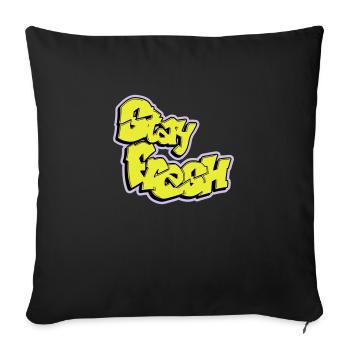 Stay Fresh - Sofa pillowcase 17,3'' x 17,3'' (45 x 45 cm) - black - Front