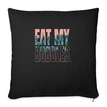 raubkatze streunerkatze bday lustig - Sofakissenbezug 45 x 45 cm - Schwarz - Vorne