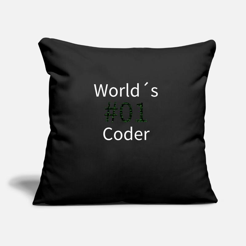 Codeur Worlds 01 Housse de coussin décorative 45 x 45 cm