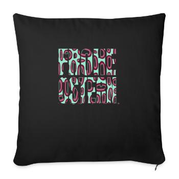 Easter funny bday statement evangelical - Sofa pillowcase 17,3'' x 17,3'' (45 x 45 cm) - black - Front