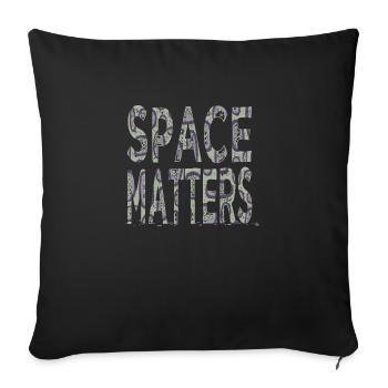 anniversaire génial amateurs d’astronomie drôle citation blague - Housse de coussin décorative 45 x 45 cm - noir - Devant