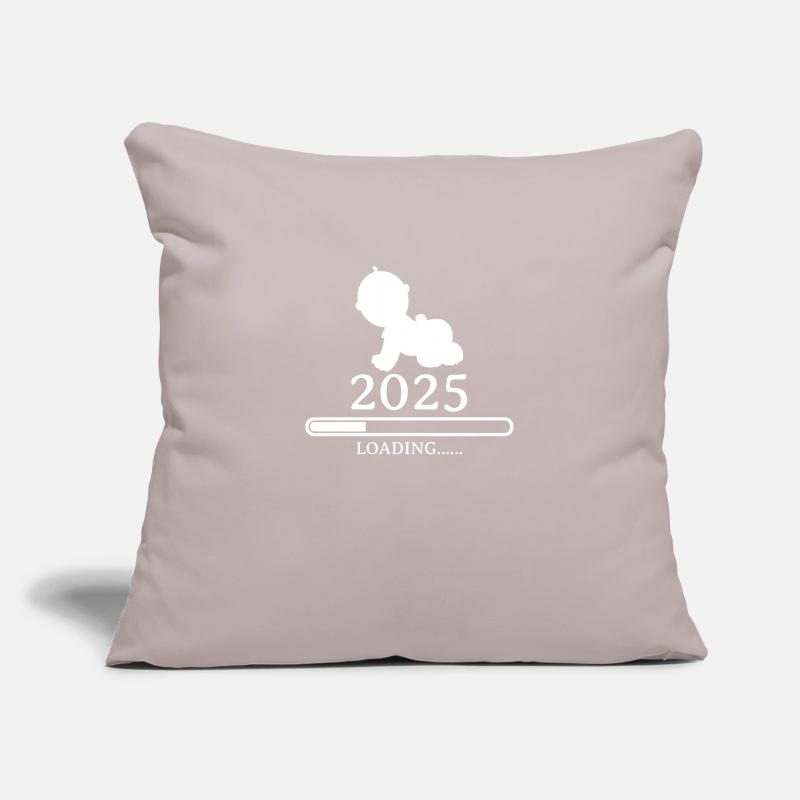 Bebe loading 2025 Housse de coussin décorative 45 x 45 cm
