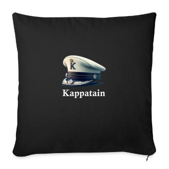 Kappatain meme Kappa Pun - Sofa pillowcase 17,3'' x 17,3'' (45 x 45 cm) - black - Front