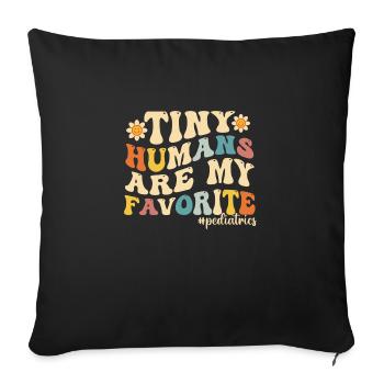 Funny NICU Nurse Pediatric Nurse - Sofa pillowcase 17,3'' x 17,3'' (45 x 45 cm) - black - Front