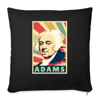 John Adams Colores vintage - Housse de coussin décorative 45 x 45 cm - noir - Devant