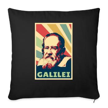 Galileo Galilei Vintage Colores - Housse de coussin décorative 45 x 45 cm - noir - Devant