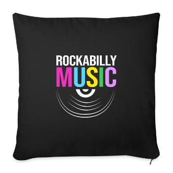 Chaussette Hop - Housse de coussin décorative 45 x 45 cm - noir - Devant