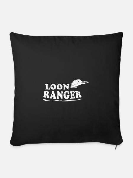 Seetaucher-Ranger - Sofakissenbezug 45 x 45 cm - Schwarz