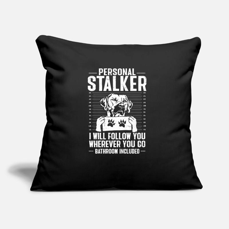 Chien Rhodesian Ridgeback Housse de coussin décorative 45 x 45 cm