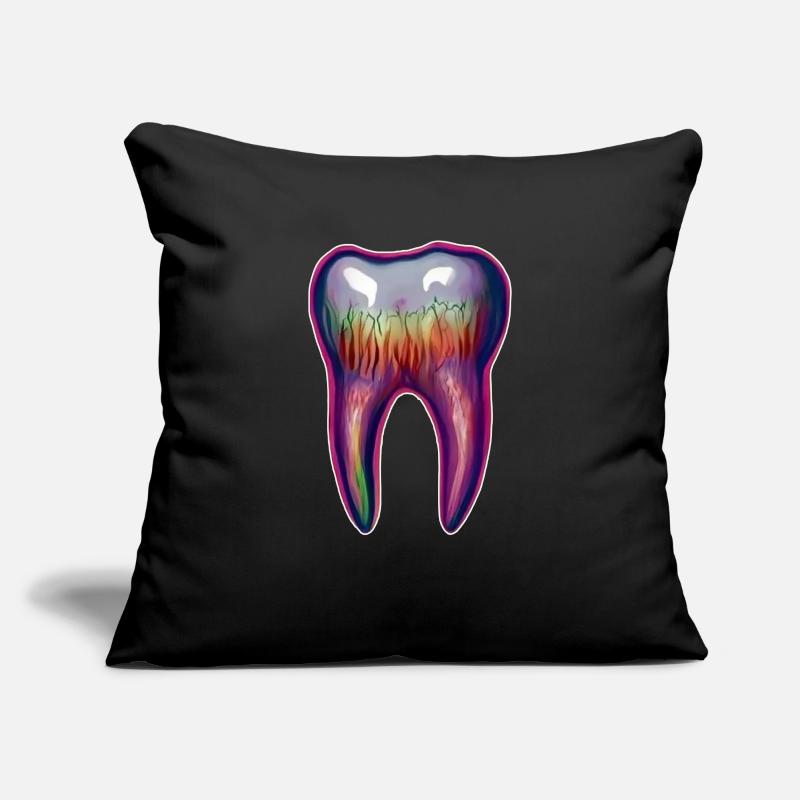 Flashy Tooth Sofa pillowcase 17,3'' x 17,3'' (45 x 45 cm)