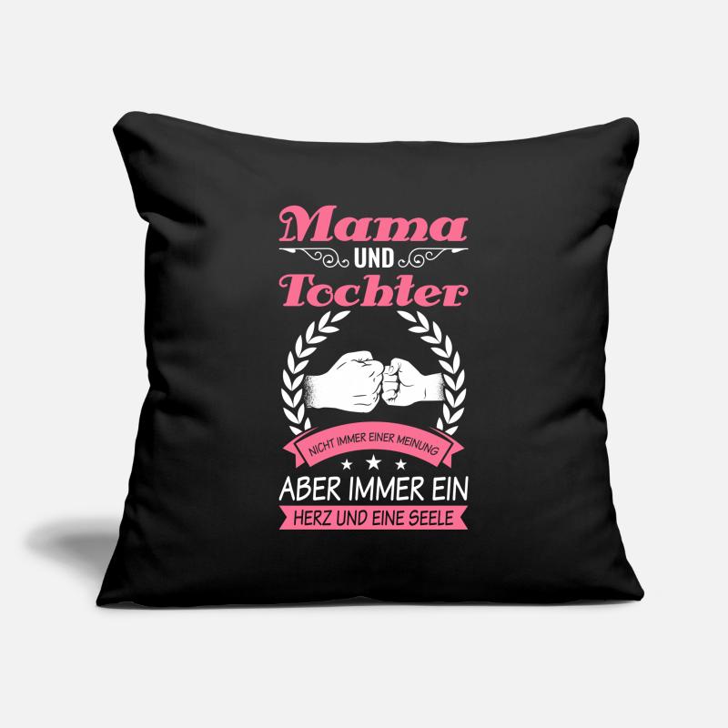Mama Tochter Partnerlook Muttertag Geschenk Sofakissenbezug 45 x 45 cm