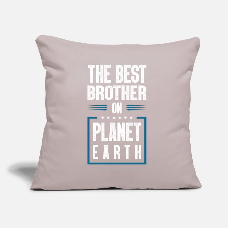 Bester Bruder Spruch Sofakissenbezug 45 x 45 cm