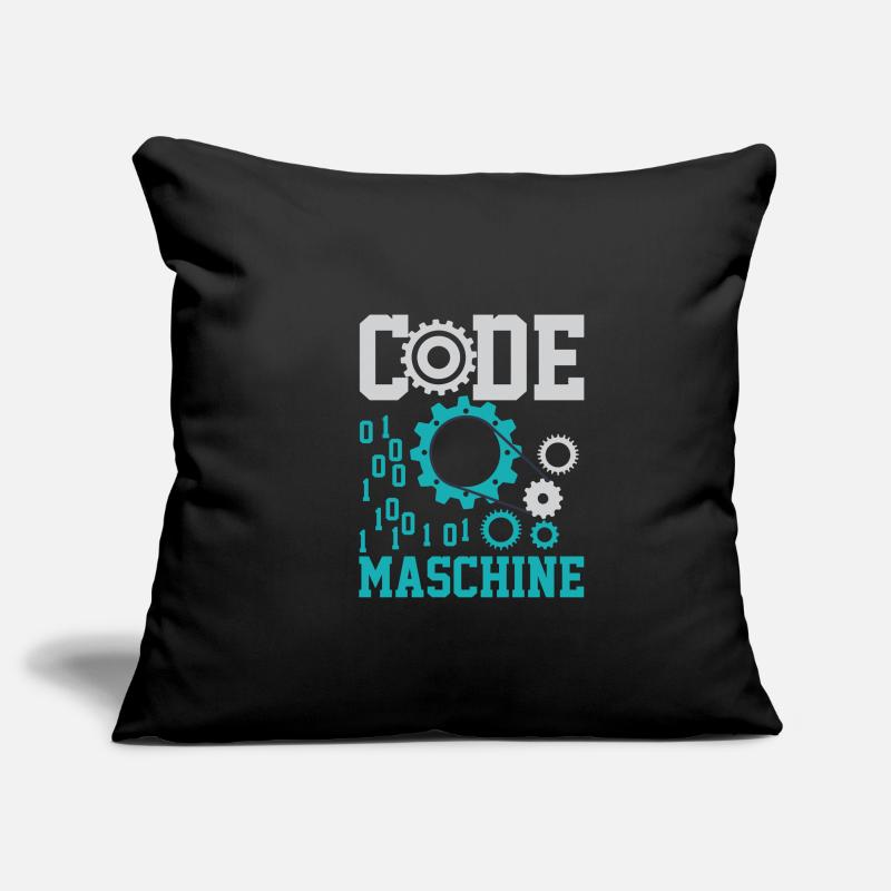 Code Machine Computer Nerd Computer Scientist Shirt Sofa pillowcase 17,3'' x 17,3'' (45 x 45 cm)
