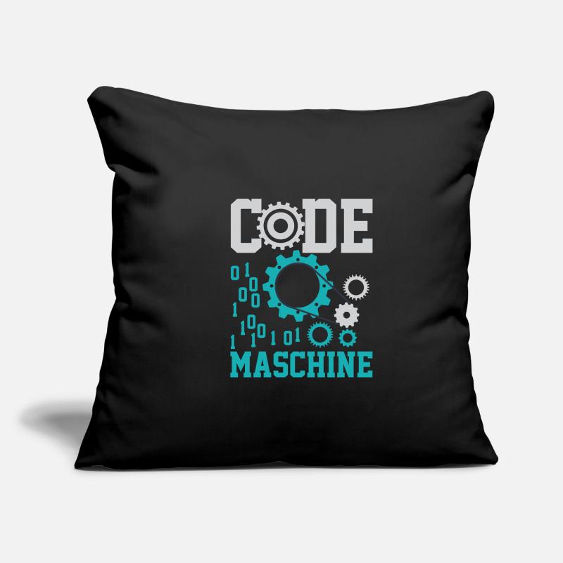 Code Machine Computer Nerd Computer Scientist Shirt Sofa pillowcase 17,3'' x 17,3'' (45 x 45 cm)