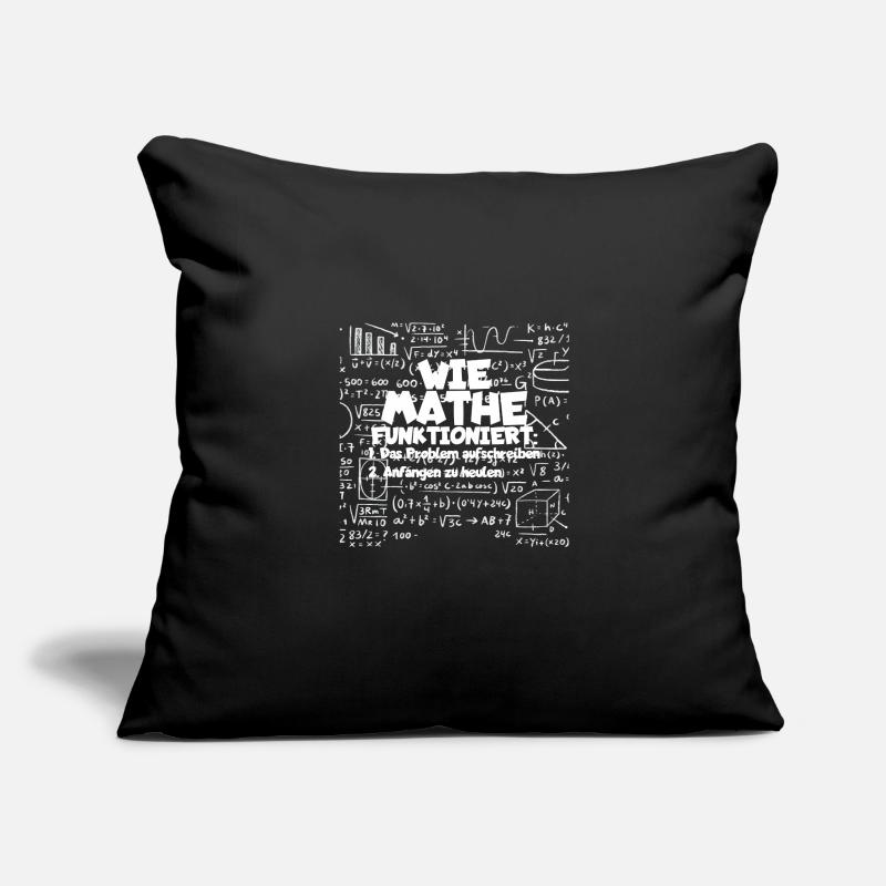 Mathe Nerd Sofakissenbezug 45 x 45 cm