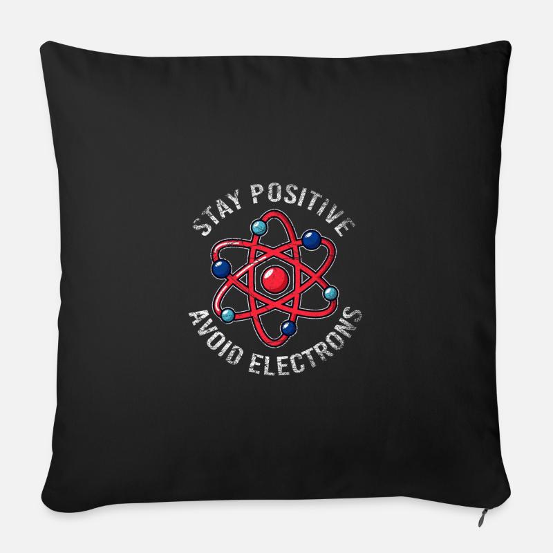 Physic Quanten Physik Wissenschaft - Sofakissenbezug 45 x 45 cm - Schwarz