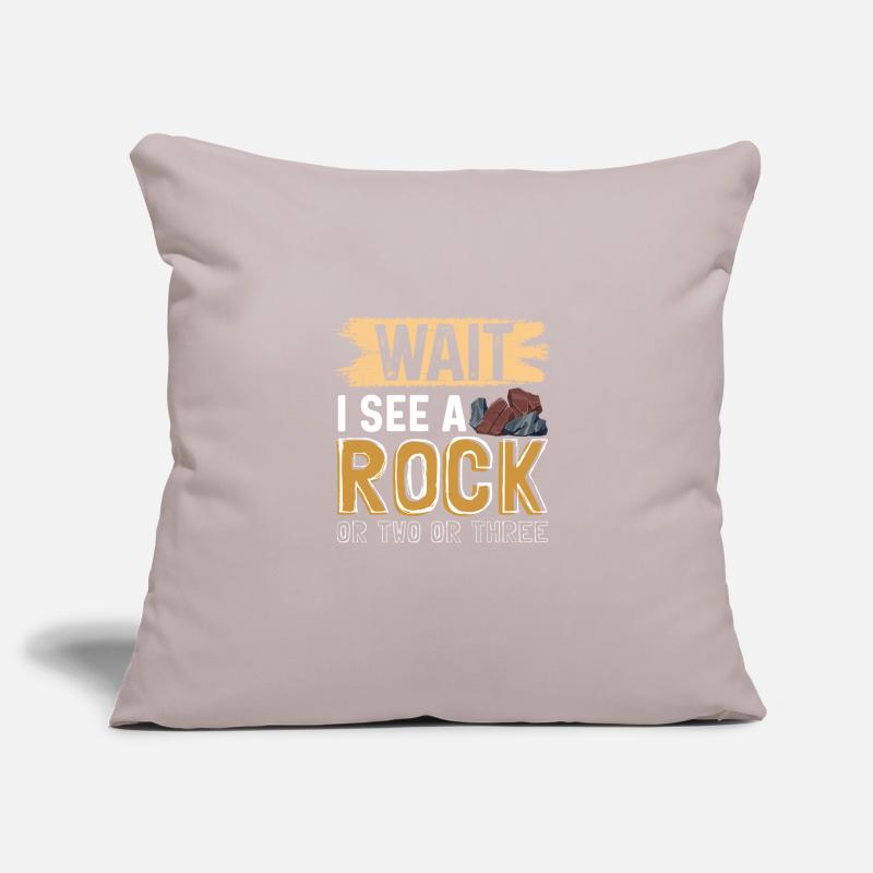 Warte, ich sehe einen Stein oder zwei oder drei Sofakissenbezug 45 x 45 cm