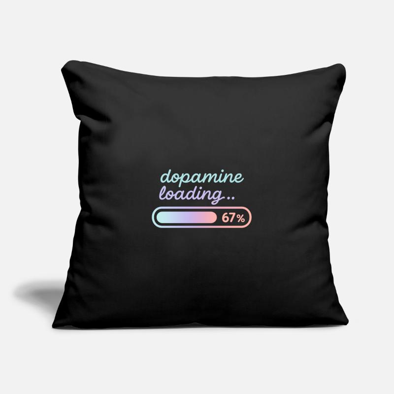 Dopamine Loading Pastel Gradient Sofa pillowcase 17,3'' x 17,3'' (45 x 45 cm)