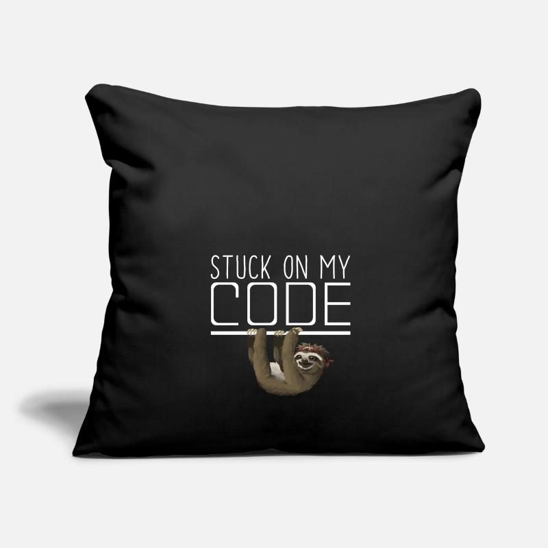 Code stuc | IT | promoteur Housse de coussin décorative 45 x 45 cm