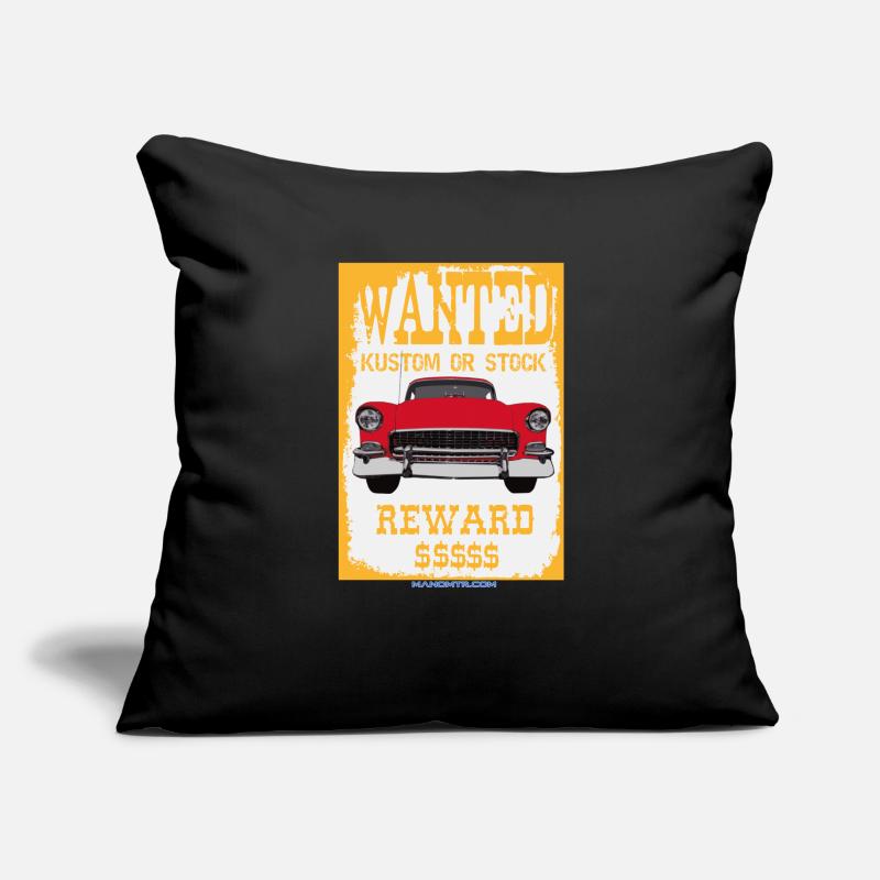WANTED ODER STOCK KUSTOM - cod: 1955ChevyBelAir Sofakissenbezug 45 x 45 cm