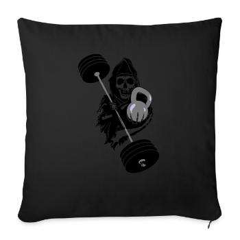 Sons of - Housse de coussin décorative 45 x 45 cm - noir - Devant