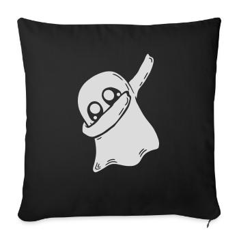 Cool Spirit Dabbing dab - Housse de coussin décorative 45 x 45 cm - noir - Devant