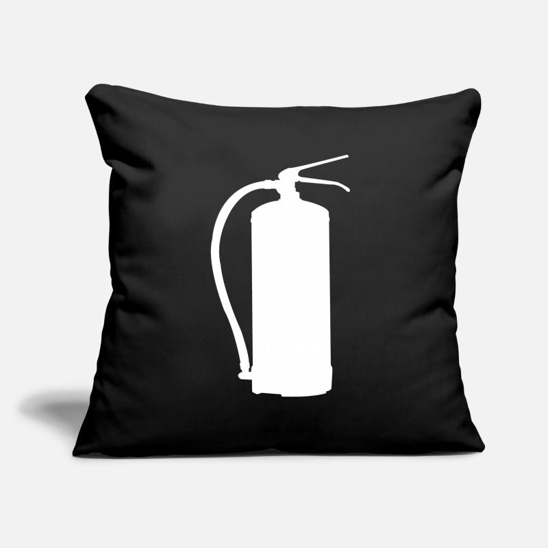Conception d’extincteur - La sécurité d’abord dans le style Housse de coussin décorative 45 x 45 cm