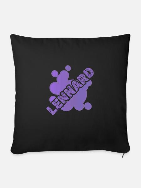 Haustier Lennard - Sofakissenbezug 45 x 45 cm - Schwarz