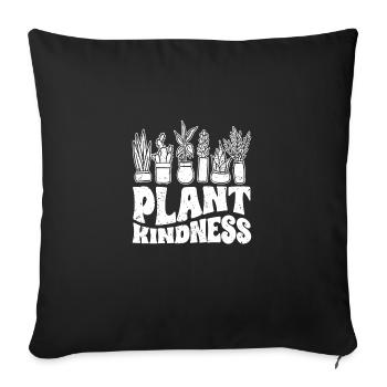 Gentillesse végétale Génial Amoureux des plantes Un genre - Housse de coussin décorative 45 x 45 cm - noir - Devant