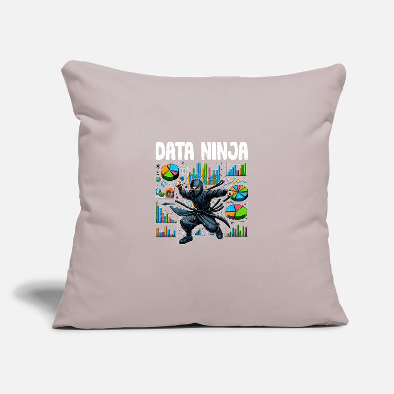 Data Ninja Funny Data Science Deep Learning For Sofakissenbezug 45 x 45 cm