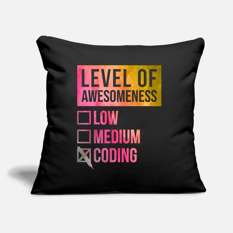 Coding Sofa pillowcase 17,3'' x 17,3'' (45 x 45 cm)