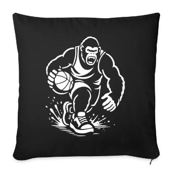 Savage Court Dominance - Sofa pillowcase 17,3'' x 17,3'' (45 x 45 cm) - black - Front