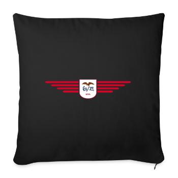 T-shirt de fan de l’Iowa – Votre État ! - Housse de coussin décorative 45 x 45 cm - noir - Devant