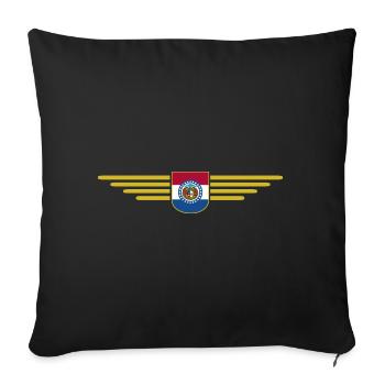 Missouri Fan T-Shirt – Must-Have pour les fans ! - Housse de coussin décorative 45 x 45 cm - noir - Devant